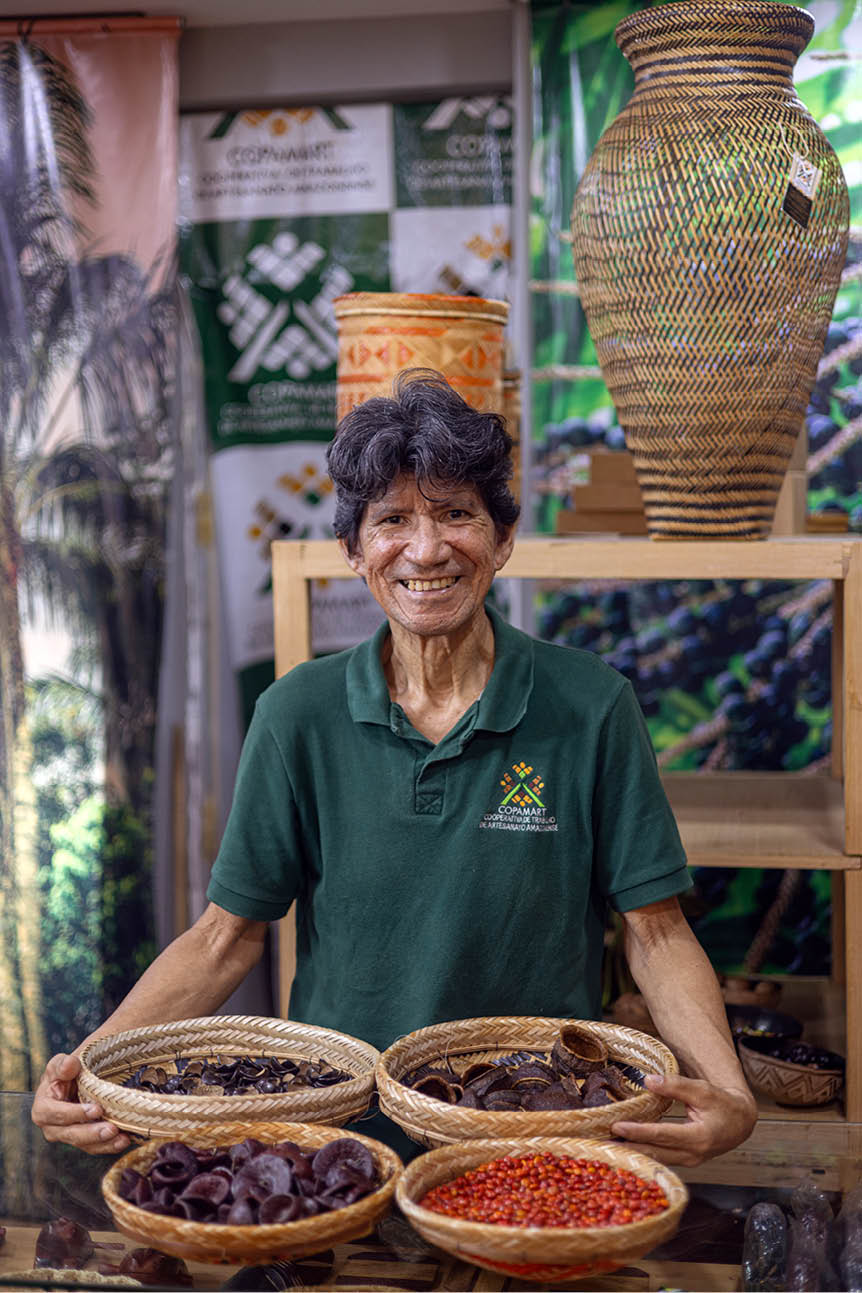 Manaus_AM, 09 de junho de 2025 OCB  Cooperativa de Trabalho de Artesanato Amazonense (COPAMART)   Foto: JOAO MARCOS ROSA/NITRO
