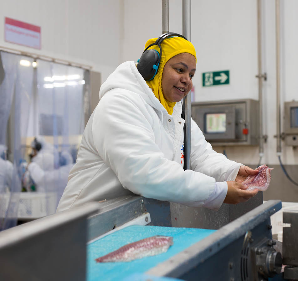 Fotos pra OCB, em Cafelandia, PR, Brasil. 04/06/2025. JUliana Aparecida Pereria, funcionaria Copacol.