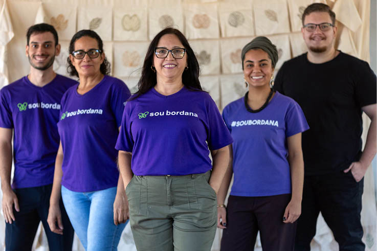 Goiania_GO, 17 de junho de 2025 OCB - COOPERATIVAS DO BRASIL: RETRATOS DE UM MUNDO MELHOR  Imagens do trabalho de bordadeiras na cooperativa Bordana, em Goiania, Goias.  Imagem: Ueslei Marcelino / NITRO