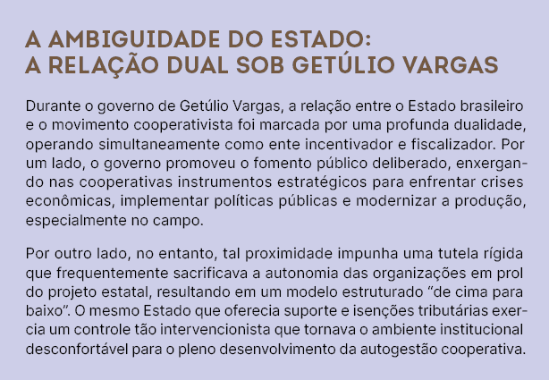 A ambiguidade do Estado: a rela o dual sob Get lio Vargas Durante o governo de Get lio Vargas, a rela  o entre o Est...