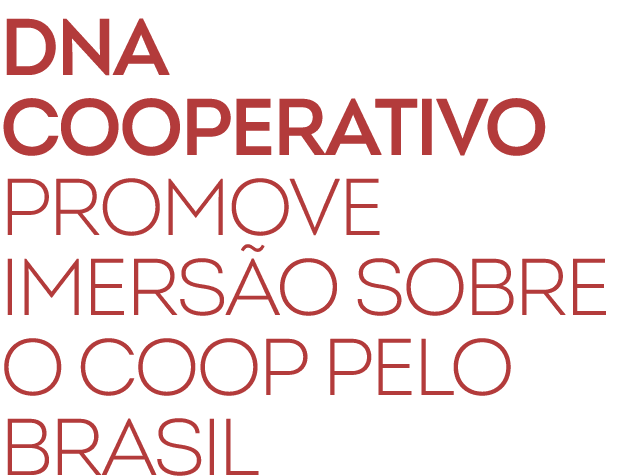 DNA Cooperativo promove imers o sobre o coop pelo Brasil
