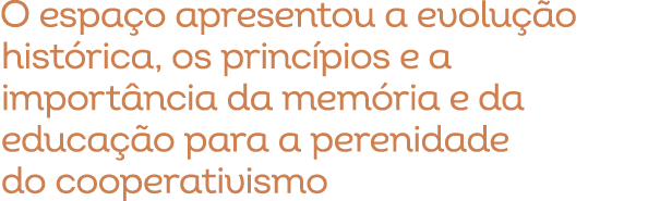 O espa o apresentou a evolu o hist rica, os princ pios e a import ncia da mem ria e da educa  o para a perenidade do...