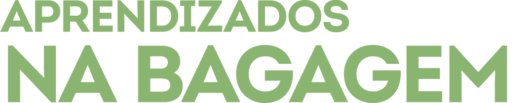 Aprendizados na bagagem