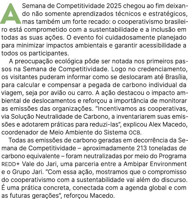 A Semana de Competitividade 2025 chegou ao fim deixando n o somente aprendizados t cnicos e estrat gicos, mas tamb m ...