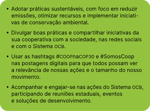 • Adotar pr ticas sustent veis, com foco em reduzir emiss es, otimizar recursos e implementar iniciativas de conserva...