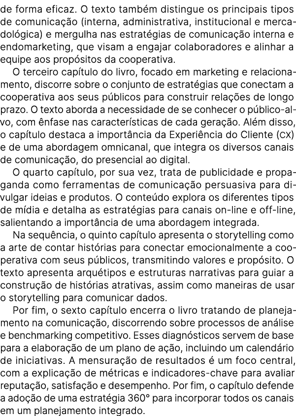 de forma eficaz. O texto tamb m distingue os principais tipos de comunica o (interna, administrativa, institucional ...