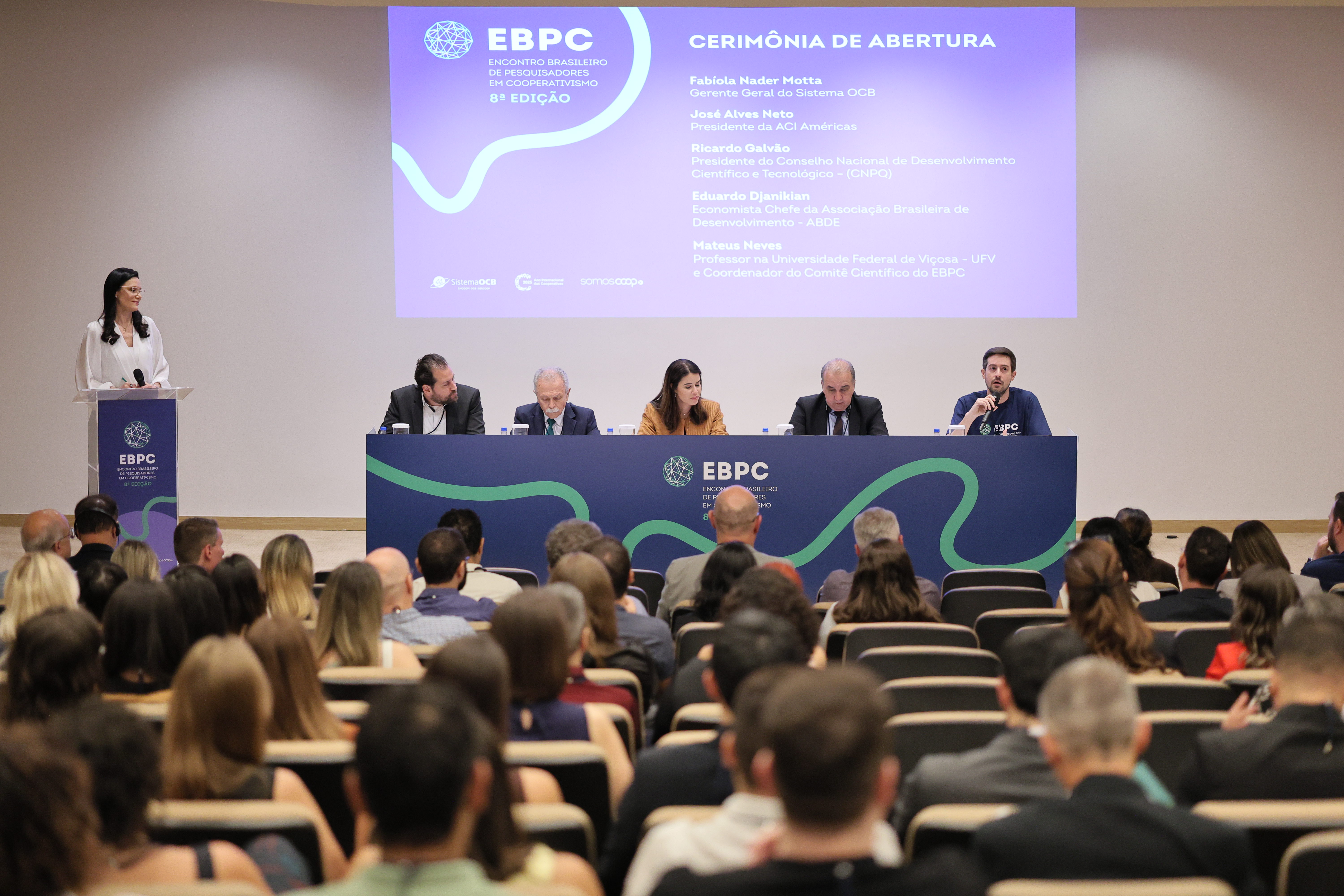 Abertura do EBPC 2025 celebra união entre conhecimento e cooperação