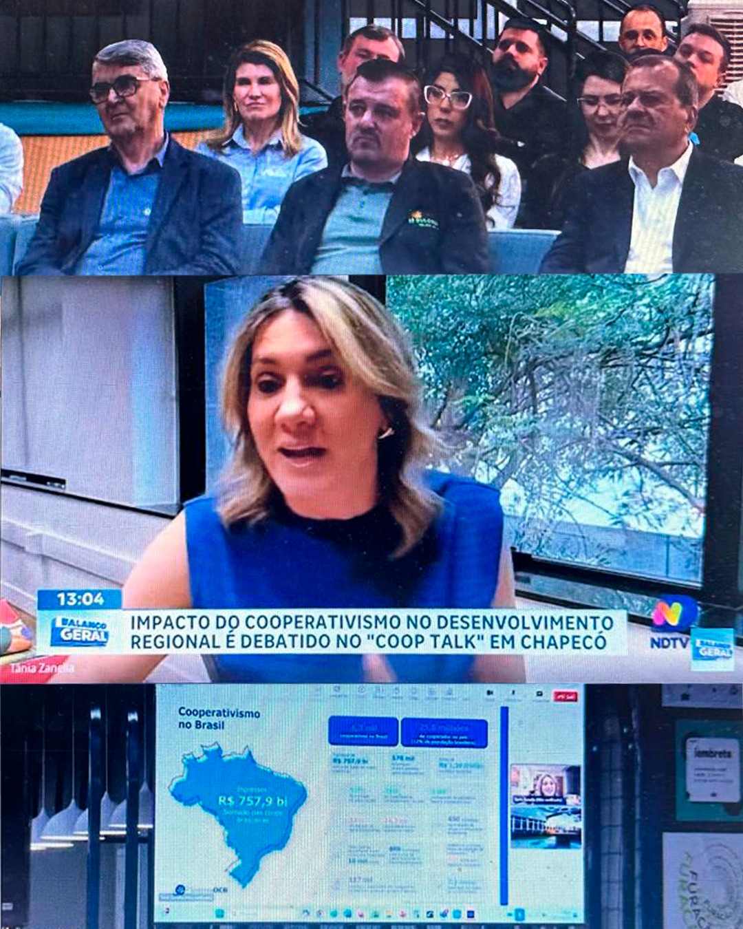 Tania Zanella reforça protagonismo do coop catarinense  