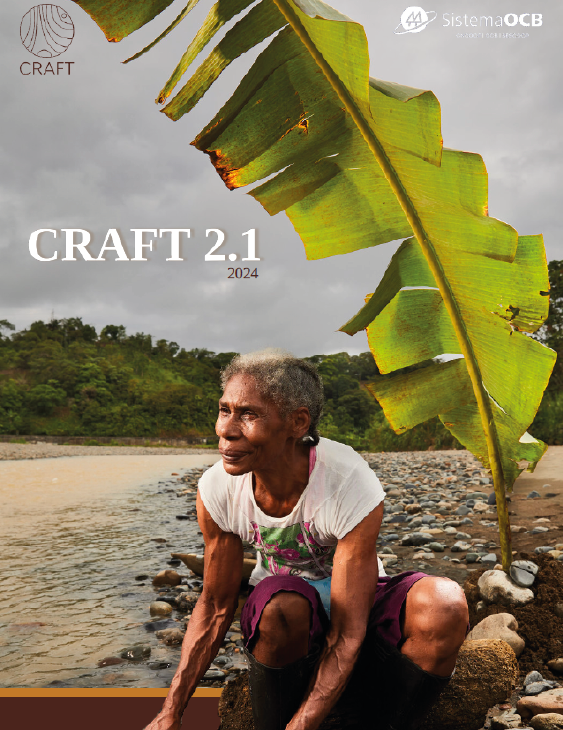 Capa craft 2.1 mulher na beira do rio