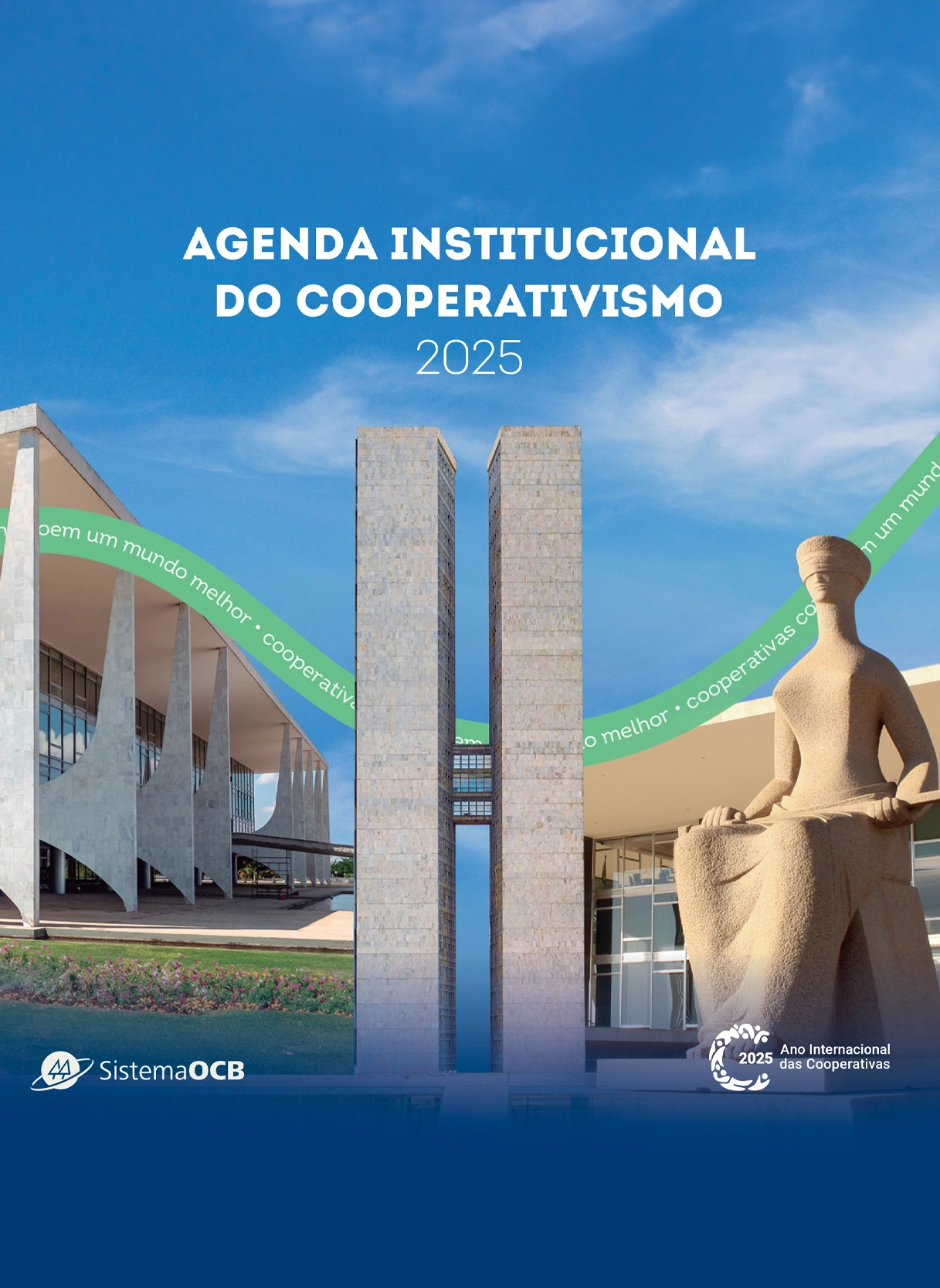 Capa agenda institucional do cooperativismo