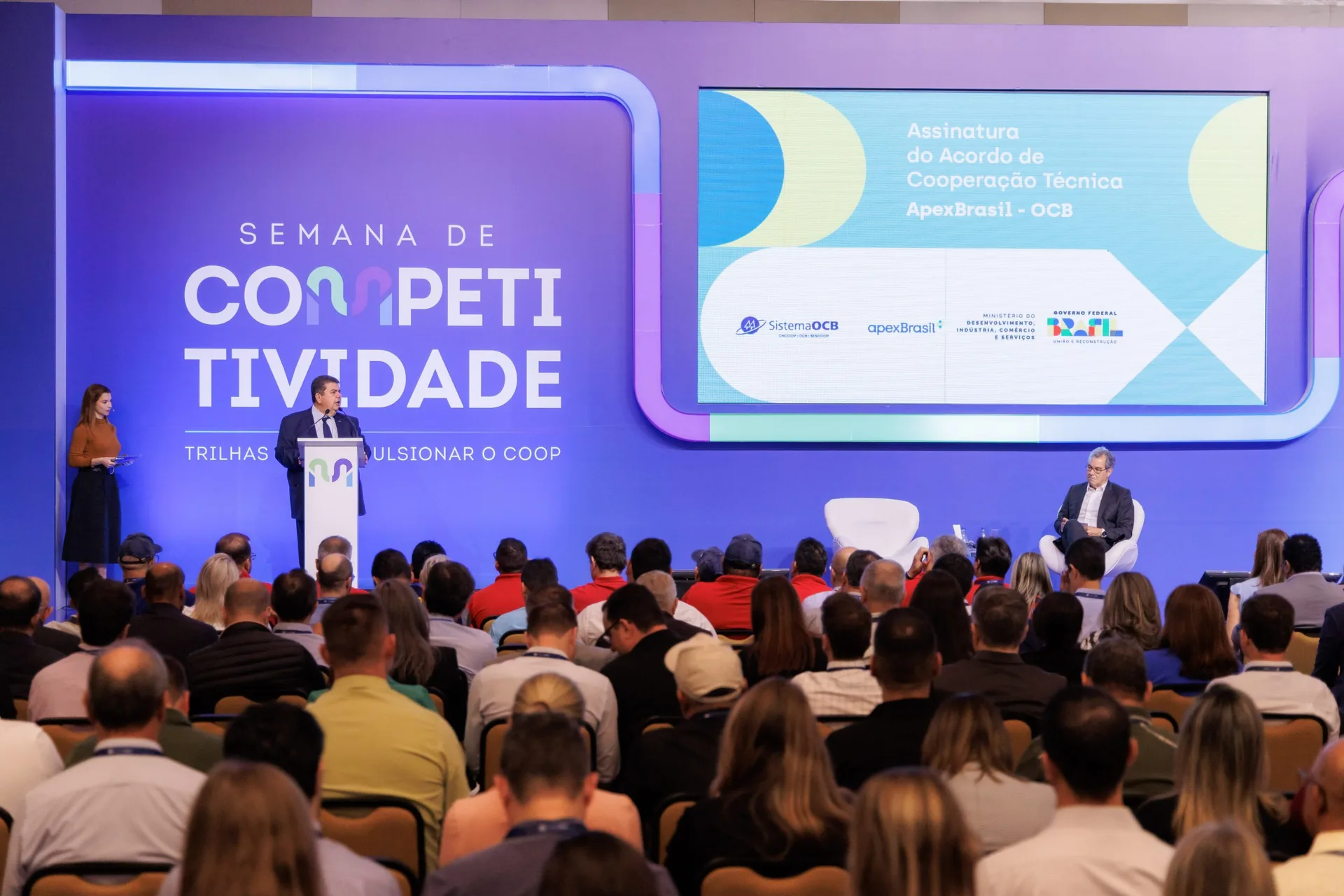 Renovação de acordo com a ApexBrasil é anunciada na Semana de Competitividade 2023