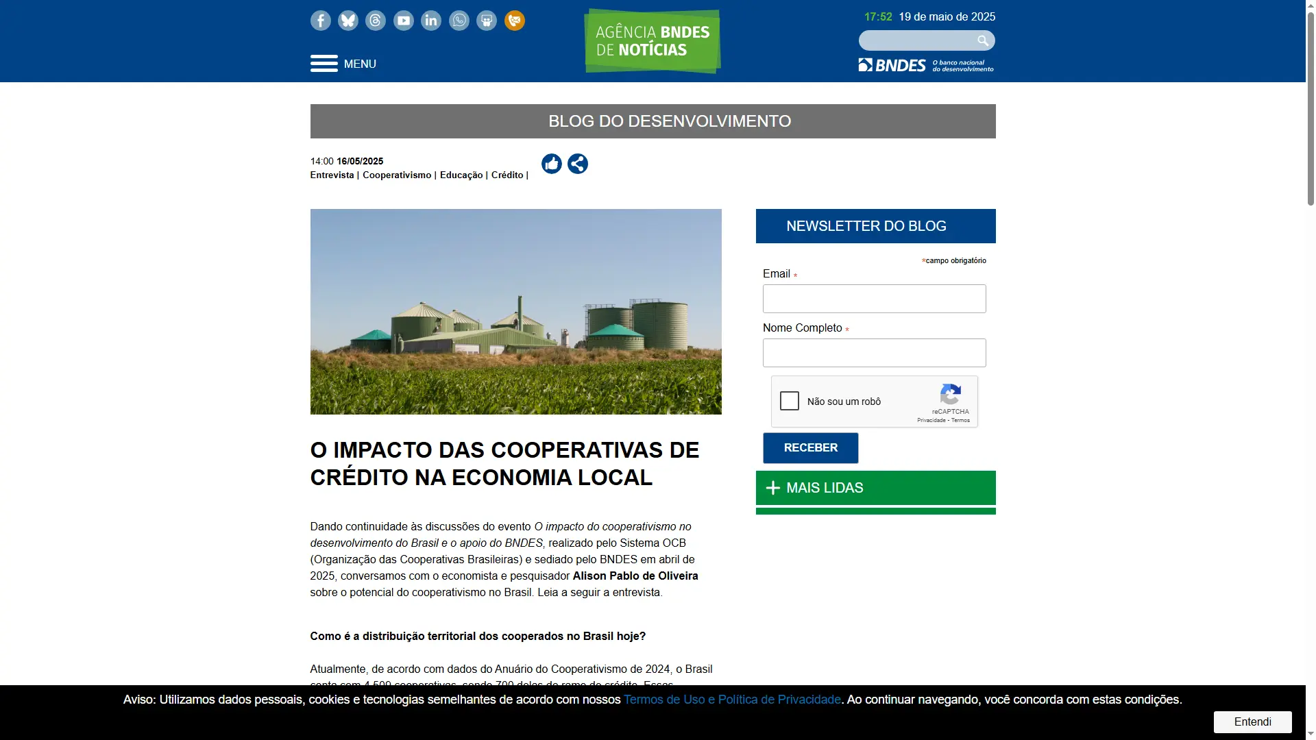 Equipe do Núcleo de Inteligência e Inovação participa do evento South Summit Brazil, em Porto Alegre