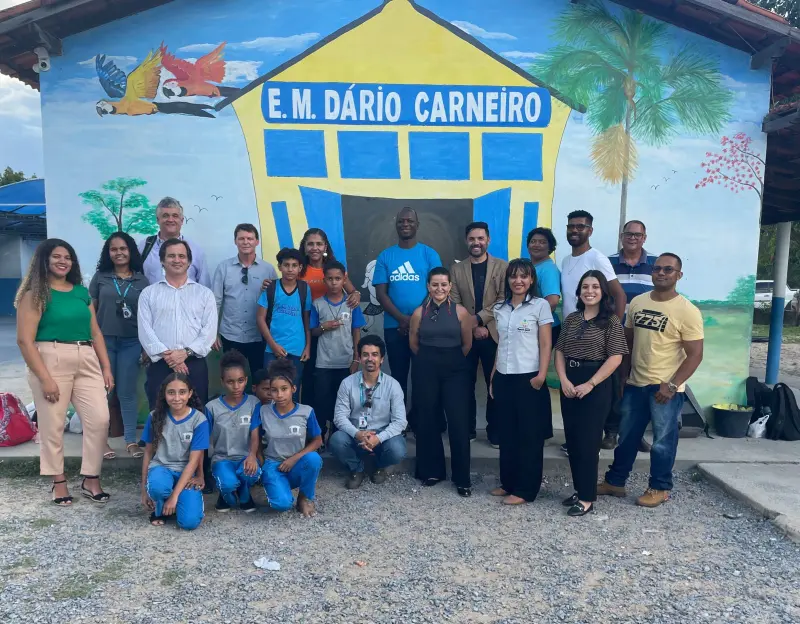 Comitiva de Cabo Verde conhece o Sicoob Credichapada